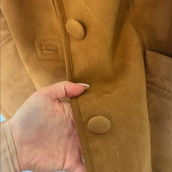 H&M Cream Shearling Lined Jacket - Picture 3 of 5
